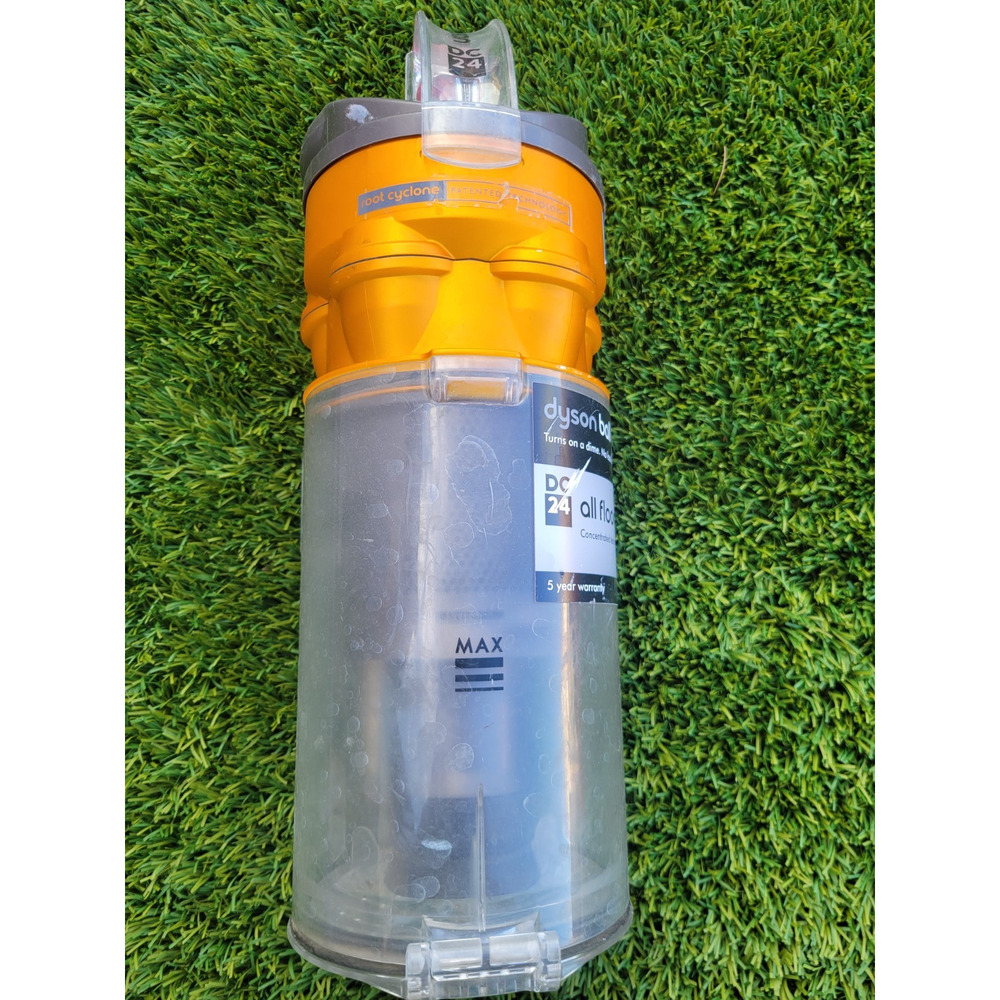 Dyson DC24 Dust Bin & Cyclone Upright Canister Replacement Parts Genuine Yellow